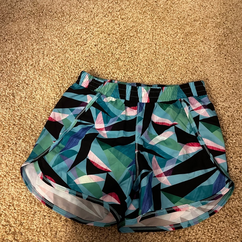 Stylish Geometric Girls Shorts